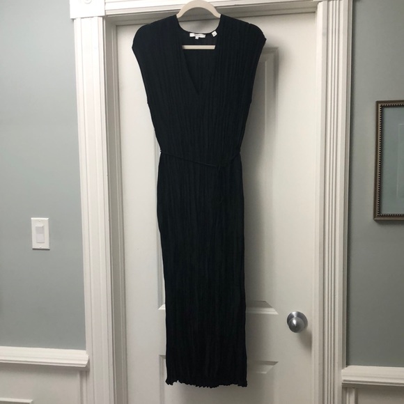 vince. Micro Pleated Dress - Picture 4 of 11